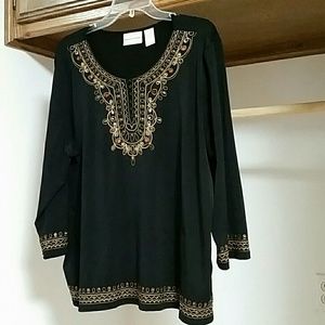 Alfred Dunner Tunic Top